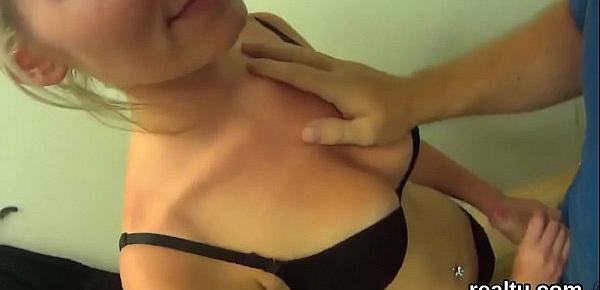  Beautiful czech nympho gets teased in the mall and plowed in pov